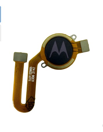 Flex Huella Sensor Para Motorola Moto G Pure Azul