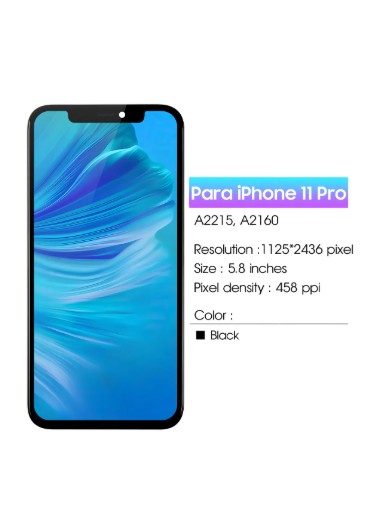 Pantalla Táctil Para iPhone 11 Pro A2215 A2217 A2160