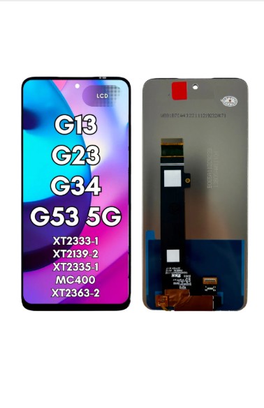 Pantalla Para Motorola G34/ G53/ G13/ G23/ G45 5G Moto XT2335-2/1 XT2363-2/1 XT2331-1 XT2333-1 XT2369 Display